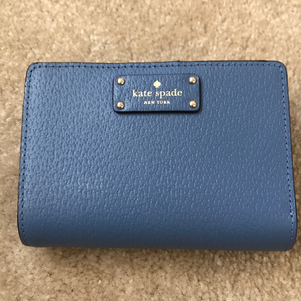 Kate Spade Grove Street Telly Wallet -Blue Dawn